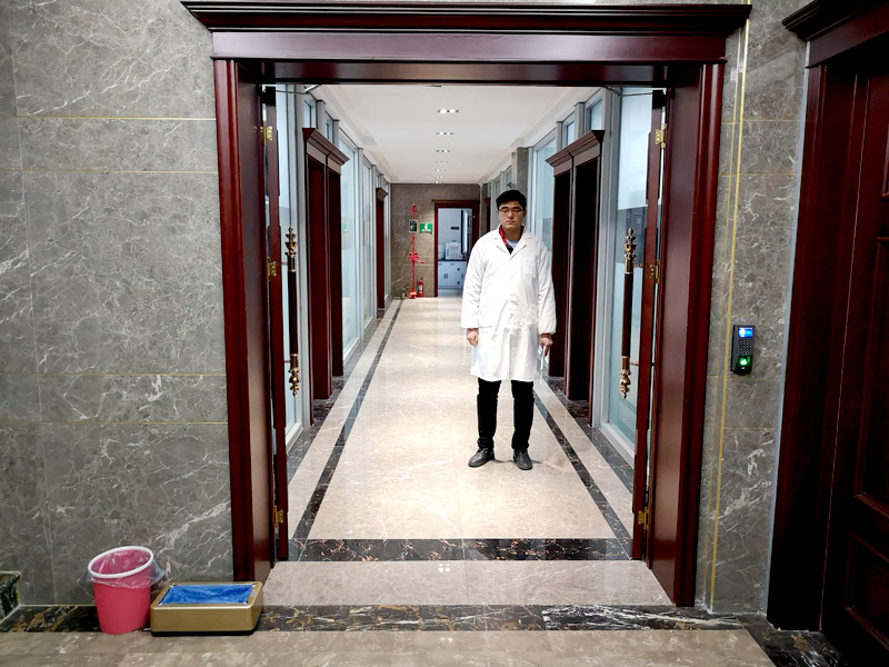 金輝實驗室走廊